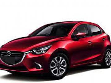 Mazda Demio  car hire in Laranca