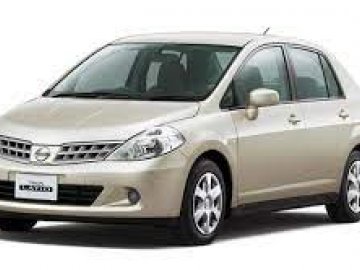 Nissan Tiida  car hire in Laranca