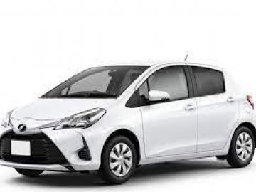 Toyota Yiaris  car hire in Laranca